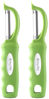Picture of Spring Chef Premium Swivel Vegetable Peeler, Soft Grip Handle and Ultra Sharp Stainless Steel Blades - Perfect Kitchen Peeler For Veggie, Fruit, Potato, Carrot, Apple - Green - Set of 2