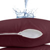 Picture of Utopia Bedding Waterproof Pillow Protector Zippered (2 Pack) Standard Burgundy - Bed Bug Proof Pillow Encasement 20 x 26 Inches