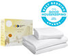 Picture of California Design Den 2-Pack Twin Cotton Sheet Sets - 400 Thread Count 100% Cotton Sateen - Extra Soft, Breathable & Cooling Sheets, Wrinkle Resistant, 2 Sets of Deep Pocket Bed Sheets - Light Grey