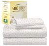 Picture of California Design Den Full Sheet Set Floral - 400 Thread Count 100% Cotton Sateen Full Bed Sheets, Deep Pocket Sheets & Pillowcase Set - Soft Floral