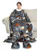 Picture of Catalonia Sherpa Wearable Blanket with Sleeves & Foot Pockets for Adult Women Men, Comfy Snuggle Wrap Sleeved Throw Blanket Robe, Gift Idea