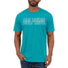 Picture of Junk Food Clothing x NFL - Miami Dolphins - Championship Drive - Unisex Adult Short Sleeve Fan T-Shirt for Men and Women - Size Small