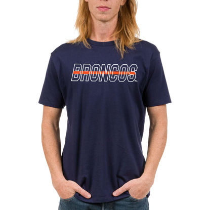 Picture of Junk Food Clothing x NFL - Denver Broncos - Championship Drive - Unisex Adult Short Sleeve Fan T-Shirt for Men and Women - Size Medium
