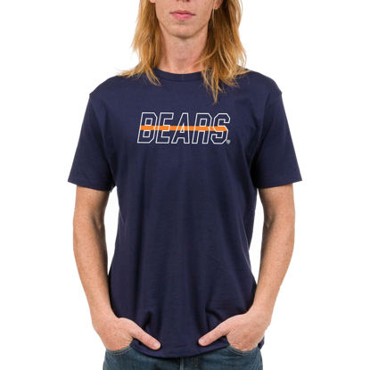 Picture of Junk Food Clothing x NFL - Chicago Bears - Championship Drive - Unisex Adult Short Sleeve Fan T-Shirt for Men and Women - Size Large