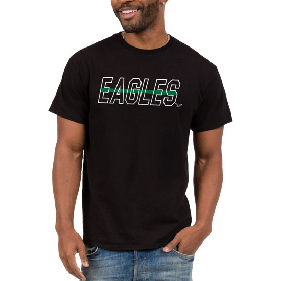 Picture of Junk Food Clothing x NFL - Philadelphia Eagles - Championship Drive - Unisex Adult Short Sleeve Fan T-Shirt for Men and Women - Size Small