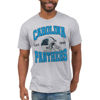 Picture of Junk Food Clothing x NFL - Carolina Panthers - Team Helmet - Unisex Adult Short Sleeve Fan T-Shirt for Men and Women - Size XX-Large
