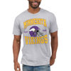 Picture of Junk Food Clothing x NFL - Minnesota Vikings - Team Helmet - Unisex Adult Short Sleeve Fan T-Shirt for Men and Women - Size Large