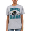 Picture of Junk Food Clothing x NFL - Jacksonville Jaguars - Team Helmet - Unisex Adult Short Sleeve Fan T-Shirt for Men and Women - Size 3X-Large