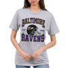 Picture of Junk Food Clothing x NFL - Baltimore Ravens - Team Helmet - Unisex Adult Short Sleeve Fan T-Shirt for Men and Women - Size X-Large