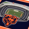 Picture of YouTheFan NFL Chicago Bears 3D StadiumView Coasters - Soldier Field
