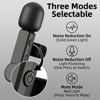 Picture of NPTCL Wireless Lavalier Lapel Mini Microphone for iPhone iPad Android - Noise Cancelling Phone Microphone USB C & Lightning for Video Recording Vlog TikTok YouTube