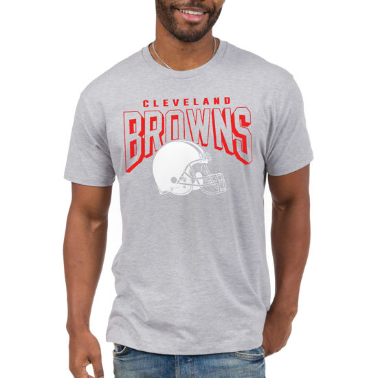 Picture of Junk Food Clothing x NFL - Cleveland Browns - Bold Logo - Unisex Adult Short Sleeve Fan T-Shirt for Men and Women - Size 3X-Large
