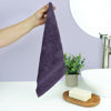 Picture of Chakir Turkish Linens | Hotel & Spa Quality 100% Cotton Premium Turkish Towels | Soft & Absorbent (12-Piece Washcloths, Plum)