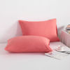 Picture of NTBAY King Pillowcase Set - 2 Pack Brushed Microfiber 20x36 Pillowcases - Soft, Wrinkle-Free, Fade-Resistant, Stain-Resistant, Coral Pink Pillowcases with Envelope Closure - 20x36 Inches, Coral Pink