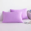 Picture of NTBAY King Pillowcase Set - 2 Pack Brushed Microfiber 20x40 Pillowcases - Soft, Wrinkle-Free, Fade-Resistant, Stain-Resistant, Light Purple Pillowcases with Envelope Closure - 20x40 Inches