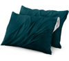 Picture of Utopia Bedding Waterproof Pillow Protector Zippered (2 Pack) Standard Teal - Bed Bug Proof Pillow Encasement 20 x 26 Inches
