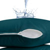 Picture of Utopia Bedding Waterproof Pillow Protector Zippered (2 Pack) Standard Teal - Bed Bug Proof Pillow Encasement 20 x 26 Inches