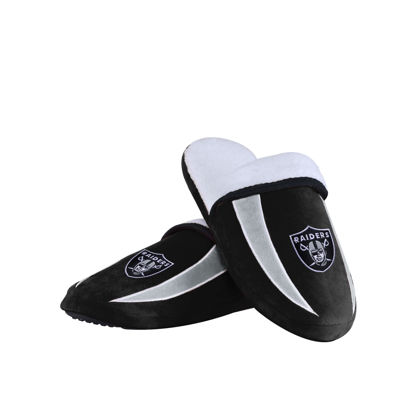 Picture of FOCO Las Vegas Raiders NFL Mens Sherpa Slide Slippers - S