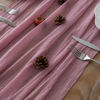 Picture of Keketoarrange Spring Table Runner Dusty Rose Cheesecloth Gauze 120 Inch 10 FT Rustic Boho Cheese Cloth Runner for Wedding Baby Shower Bridal Shower Garden Party Sheer Valentine's Day Home Decorations