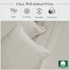Picture of California Design Den Cal King Sheets Set - 400 Thread Count 100% Cotton California King Size Set, Deep Pocket King Size Sheets & Pillowcase Set (Taupish-Sage Crosshatch)