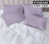 Picture of Utopia Bedding Standard Pillow Cases - Pack of 4 - Envelope Closure - Soft Brushed Microfiber Fabric - Shrinkage and Fade Resistant Pillow Covers Standard Size 20 X 26 Inches (Standard, Lavender)