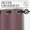Picture of NICETOWN Dry Rose Blackout Curtains 108" Long for Office, Dining Room, 55" Wide, 2 Pieces, Guest Room, Sound Reducing Heat and Cold Block Curtain Panels for Modern Room Decorative