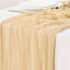 Picture of Socomi Cheesecloth Table Runner 10ft Gauze Boho Rustic Sand Cheese Cloth Table Runner for Baby Shower Decoration Wedding Easter Summer Table Runner 3pcs