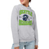 Picture of Junk Food Clothing x NFL - Seattle Seahawks - Team Helmet - Unisex Adult Pullover Fleece Hoodie for Men and Women - Size Medium