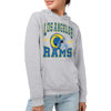 Picture of Junk Food Clothing x NFL - Los Angeles Rams - Team Helmet - Unisex Adult Pullover Fleece Hoodie for Men and Women - Size Large