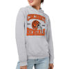 Picture of Junk Food Clothing x NFL - Cincinnati Bengals - Team Helmet - Unisex Adult Pullover Fleece Hoodie for Men and Women - Size X-Large, Grey