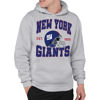 Picture of Junk Food Clothing x NFL - New York Giants - Team Helmet - Unisex Adult Pullover Fleece Hoodie for Men and Women - Size Small, Grey