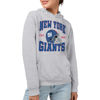 Picture of Junk Food Clothing x NFL - New York Giants - Team Helmet - Unisex Adult Pullover Fleece Hoodie for Men and Women - Size Small, Grey