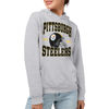 Picture of Junk Food Clothing x NFL - Pittsburgh Steelers - Team Helmet - Unisex Adult Pullover Fleece Hoodie for Men and Women - Size XX-Large