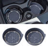 Picture of Amooca Car Cup Coaster Universal Non-Slip Cup Holders Bling Crystal Rhinestone Car Interior Accessories 2 Pack Grey