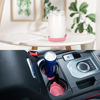 Picture of Amooca Car Cup Coaster Universal Non-Slip Cup Holders Bling Crystal Rhinestone Car Interior Accessories 4 Pack Sakura Pink