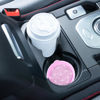 Picture of Amooca Car Cup Coaster Universal Non-Slip Cup Holders Bling Crystal Rhinestone Car Interior Accessories 4 Pack Pink Whole Rhinestone