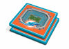Picture of YouTheFan NFL Miami Dolphins 3D StadiumView Coasters - Hard Rock Stadium, 1 Count (Pack of 2)
