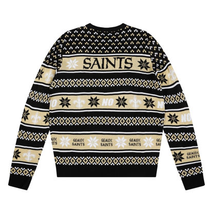 Picture of FOCO Standard NFL Big Logo Ugly Sweater, Team Color