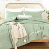 Picture of ROSGONIA Sage Green Twin/Twin XL Comforter Set for College Girls Boys, 1 Sage Comforter & 1 Pillowcase, Lightweight Kids Comforter Sets Dorm Bedding