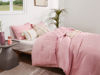 Picture of ROSGONIA Pink California King Comforter Set, 3pcs Oversized Boho Lightweight Microfiber Blanket Quilts, Gifts