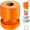 Picture of LOVE MOMENT Electric Mason Jar Vacuum Sealer Kit for Wide Mouth and Regular Mouth Mason Jar - Orange