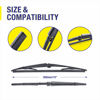 Picture of 5 PLUS® 14" Rear Wiper Blade Replacement Generic filter for JEEP Grand Cherokee 2010-2005 Commander 2010-2006 /Chrysler Aspen 2009-2007 /Dodge Durango 2009-2004 BACK Windshield Wiper Blade