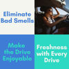 Picture of Air Jungles Eleu Pomelo Scent Car Air Freshener Clip, 6 Car Freshener Vent Clips, 4ml Each, Long Lasting Air Freshener for Car, Up to 180 Days Car Refresher Odor Eliminator