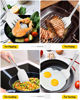 Picture of Pack of 2 Silicone Solid Turner, Non Stick Slotted Kitchen Spatulas, High Heat Resistant BPA Free Cooking Utensils, Ideal Cookware for Fish, Eggs, Pancakes(White)