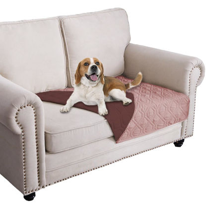 Picture of Ameritex Waterproof Dog Bed Cover Pet Blanket for Furniture Bed Couch Sofa Reversible