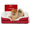 Picture of Bedsure Orthopedic Dog Bed for Small Dogs - Removable Washable Cover, Waterproof Lining, Nonskid Bottom Couch