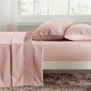 Picture of Bedsure California King Sheet Sets - Soft Sheets for California King Size Bed, 4 Pieces Hotel Luxury Dusty Pink Sheets Cal King, Easy Care Polyester Microfiber Cooling Bed Sheet Set