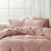 Picture of Bedsure California King Sheet Sets - Soft Sheets for California King Size Bed, 4 Pieces Hotel Luxury Dusty Pink Sheets Cal King, Easy Care Polyester Microfiber Cooling Bed Sheet Set