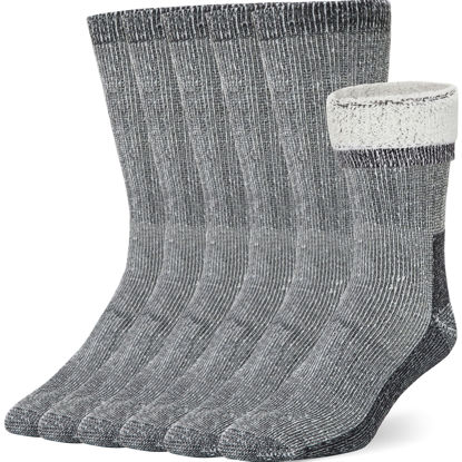 Picture of COZIA Merino Wool Socks for Men and Women Thermal Socks for Winter Warm Thick Cozy Socks XSS