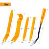 Picture of GOOACC 5 PCS Nylon Auto Trim Removal Tool Kit No-Scratch Removal Tool Kit for Car Clip Panel & Audio Dashboard Dismantle Yellow